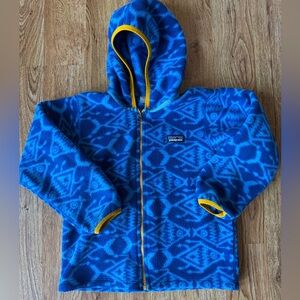 Patagonia baby synchilla fleece hoodie size 5T